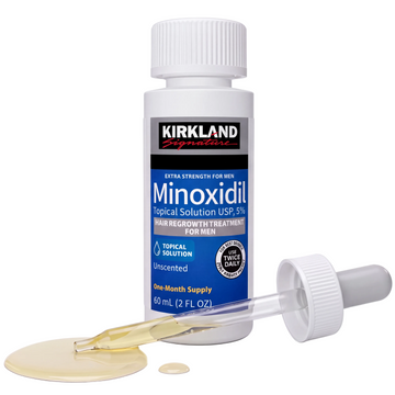Kirkland Signature Minoxidil Lotion 5% for Men - 1 Month Supply
