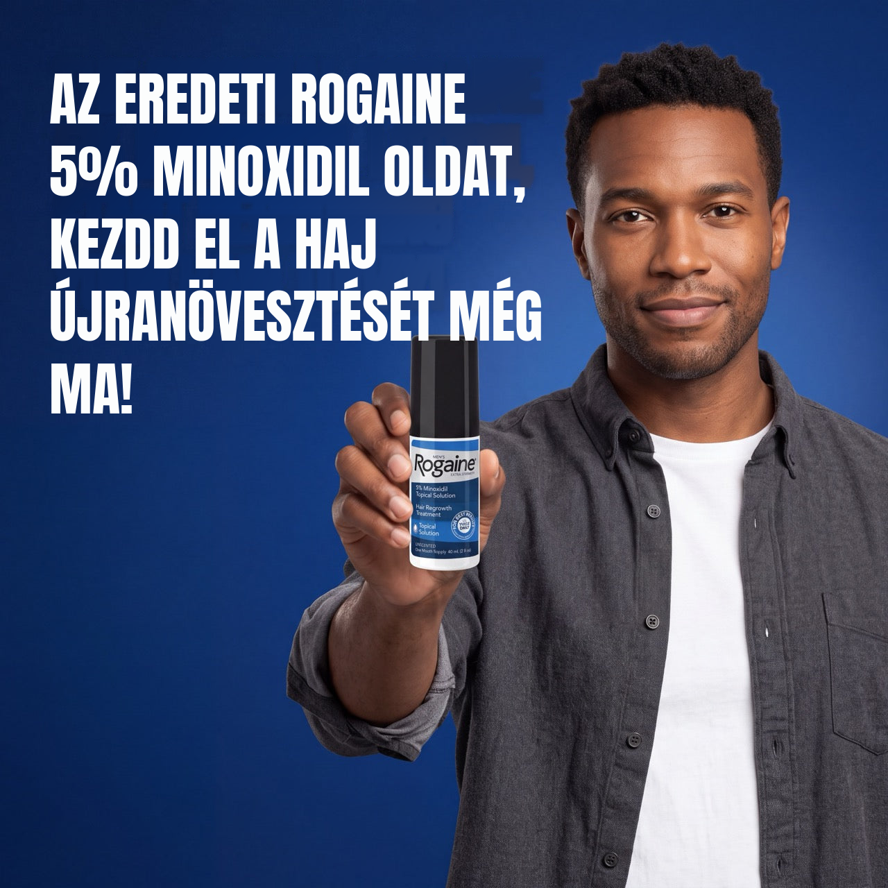 Rogaine Minoxidil Oldat Férfiaknak 5% - 12 havi adag