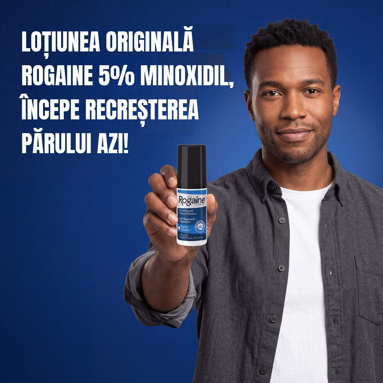 Rogaine Loțiune Minoxidil 5% pentru Bărbați - Rezervă pentru 12 luni