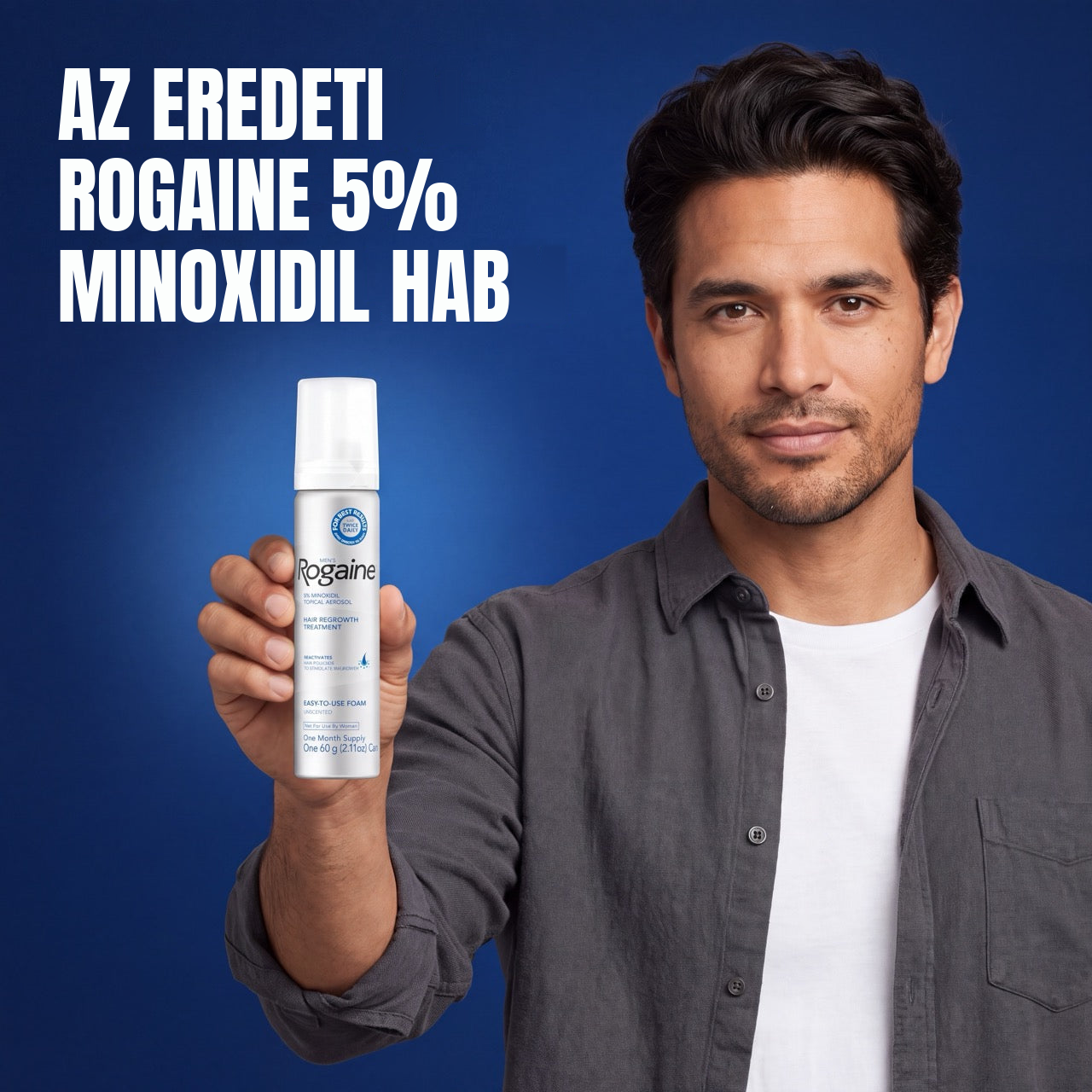 Rogaine Minoxidil Hab 5% férfiaknak - 12 havi adag