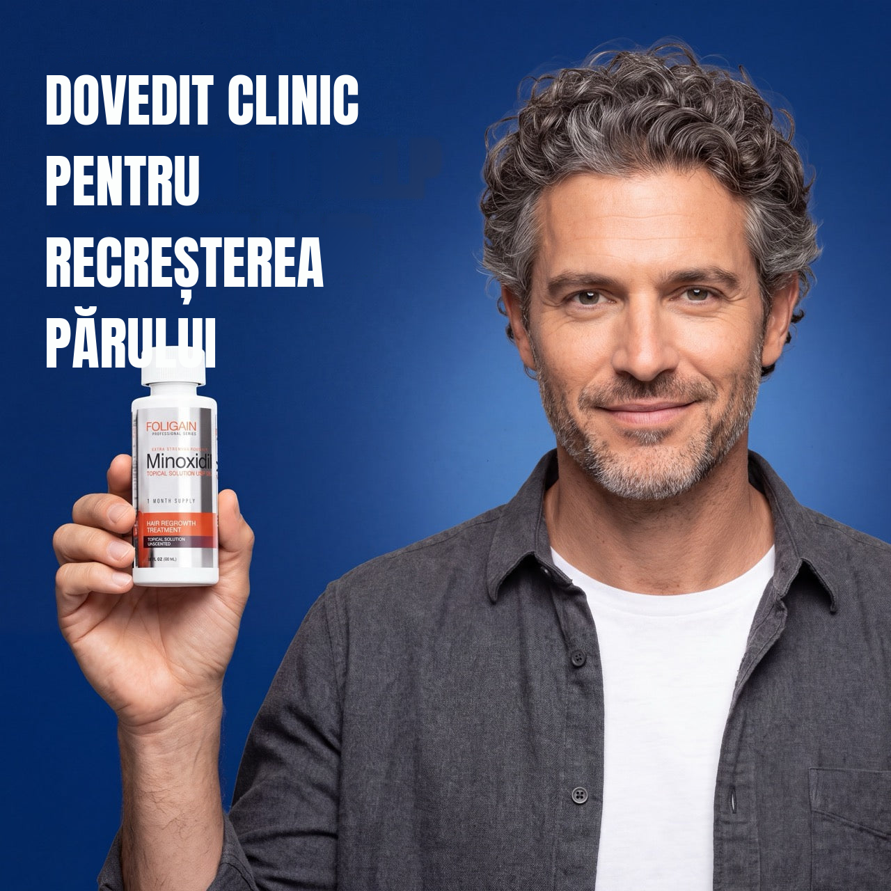 Foligain Loțiune Minoxidil 5% pentru Bărbați - Rezervă pentru 12 luni