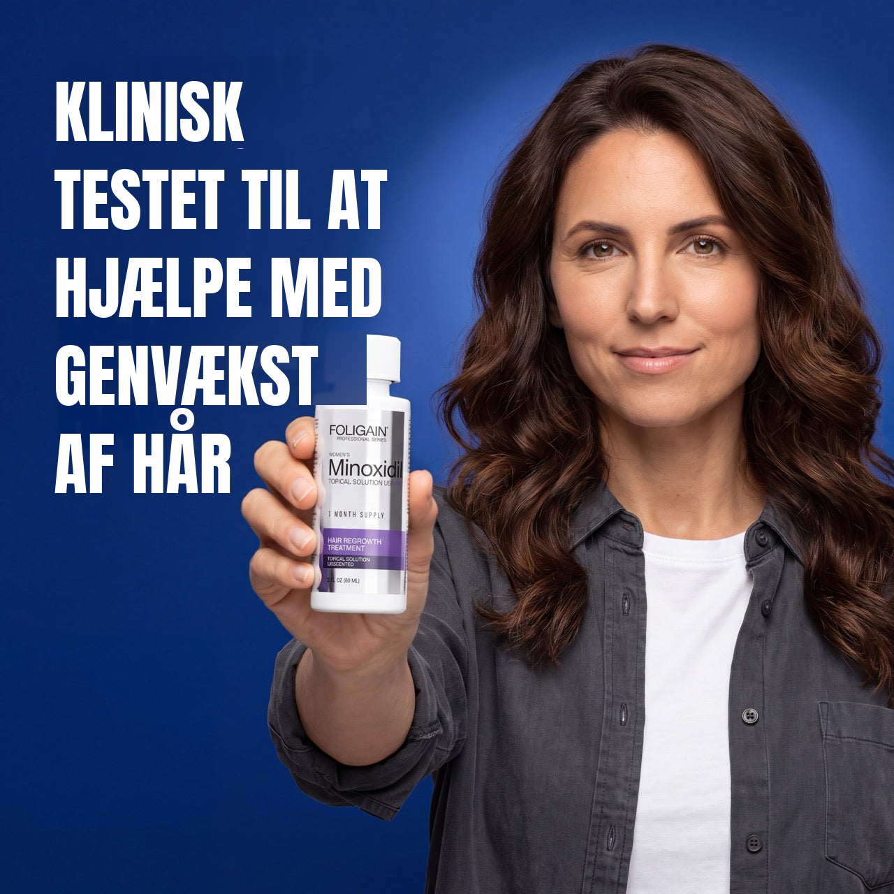 Foligain Minoxidil Opløsning 2% til kvinder - 12 måneders forbrug