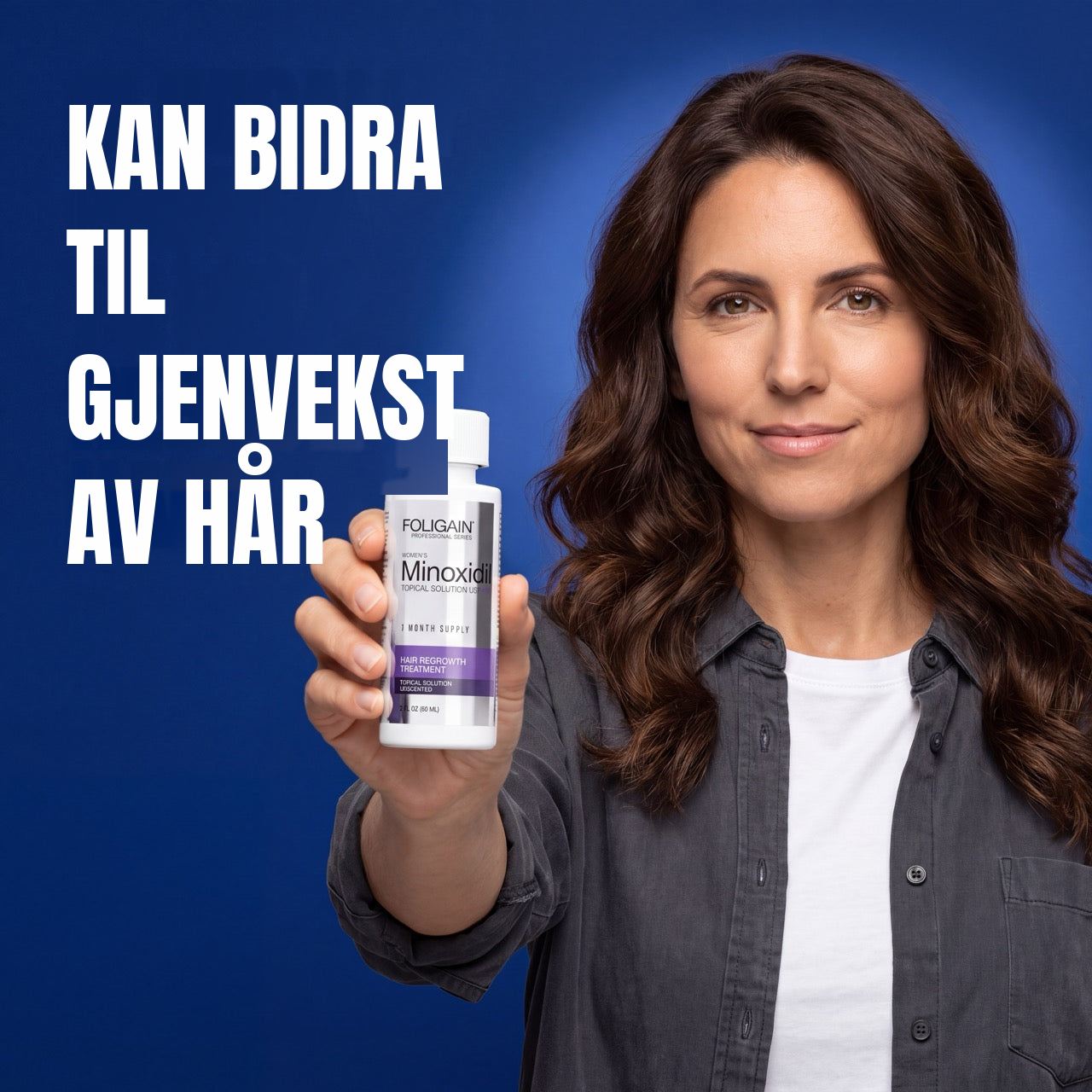 Foligain minoksidil-liniment 2 % for kvinner - 12 måneders forbruk