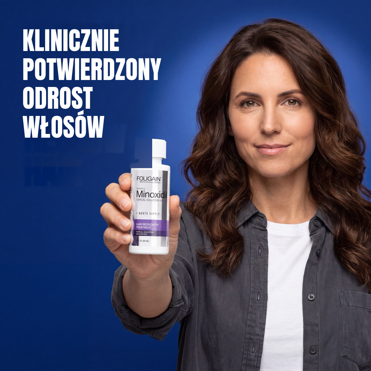 Foligain Płyn z Minoksydylem 2% dla Kobiet - Zapas na 12 Miesięcy