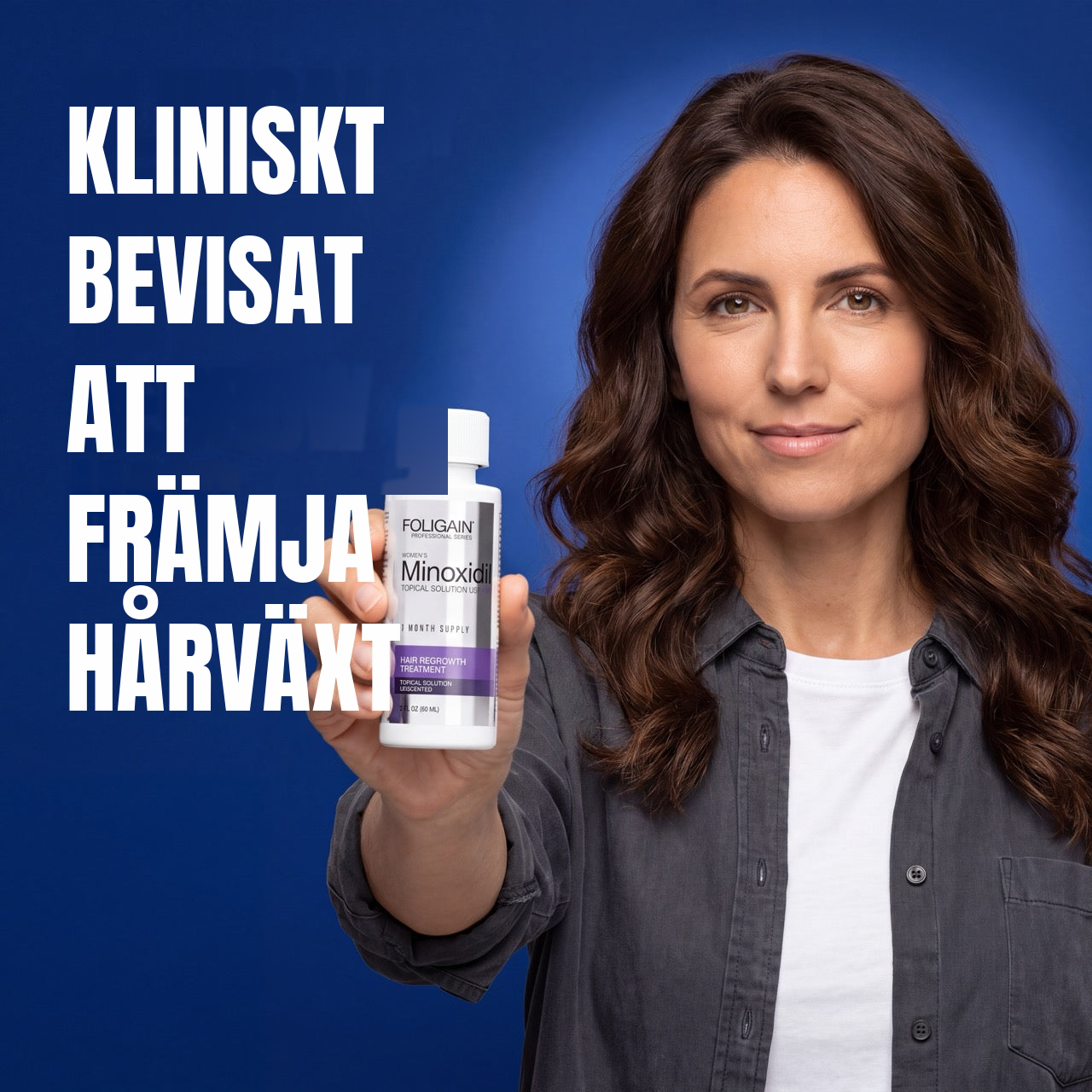 Foligain Minoxidil-lösning 2% för kvinnor – 12 månaders förbrukning