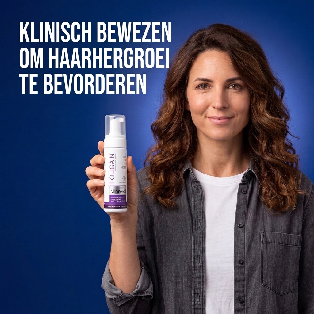 Foligain Minoxidil Schuim 2% voor Vrouwen – 6 Maanden Voorraad