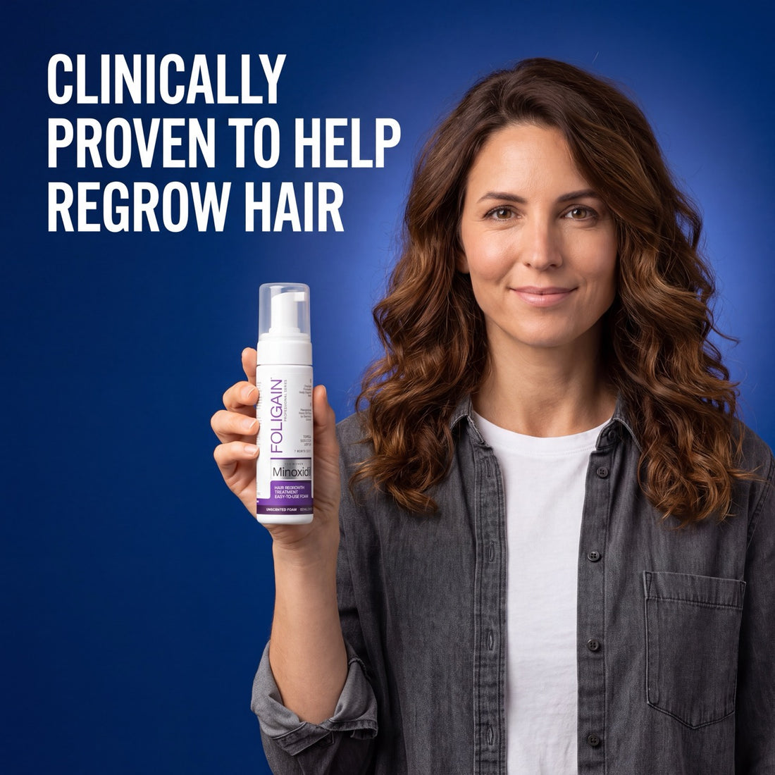 Foligain Foam 2% for Women (3-Month Supply)