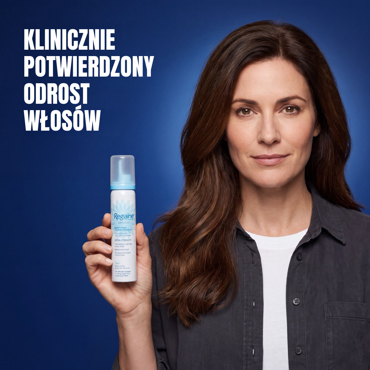 Regaine Pianka z Minoksydylem 5% dla Kobiet - Zapas na 12 Miesięcy
