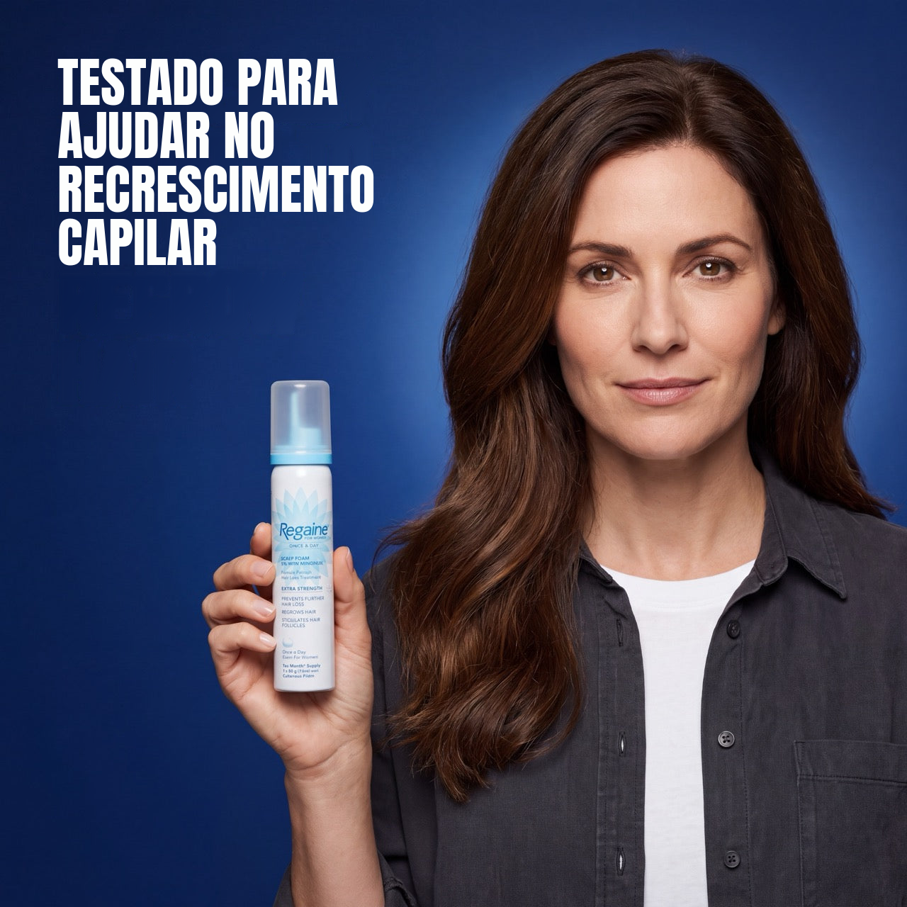 Regaine Espuma de Minoxidil 5% para Mulheres - Fornecimento para 12 Meses