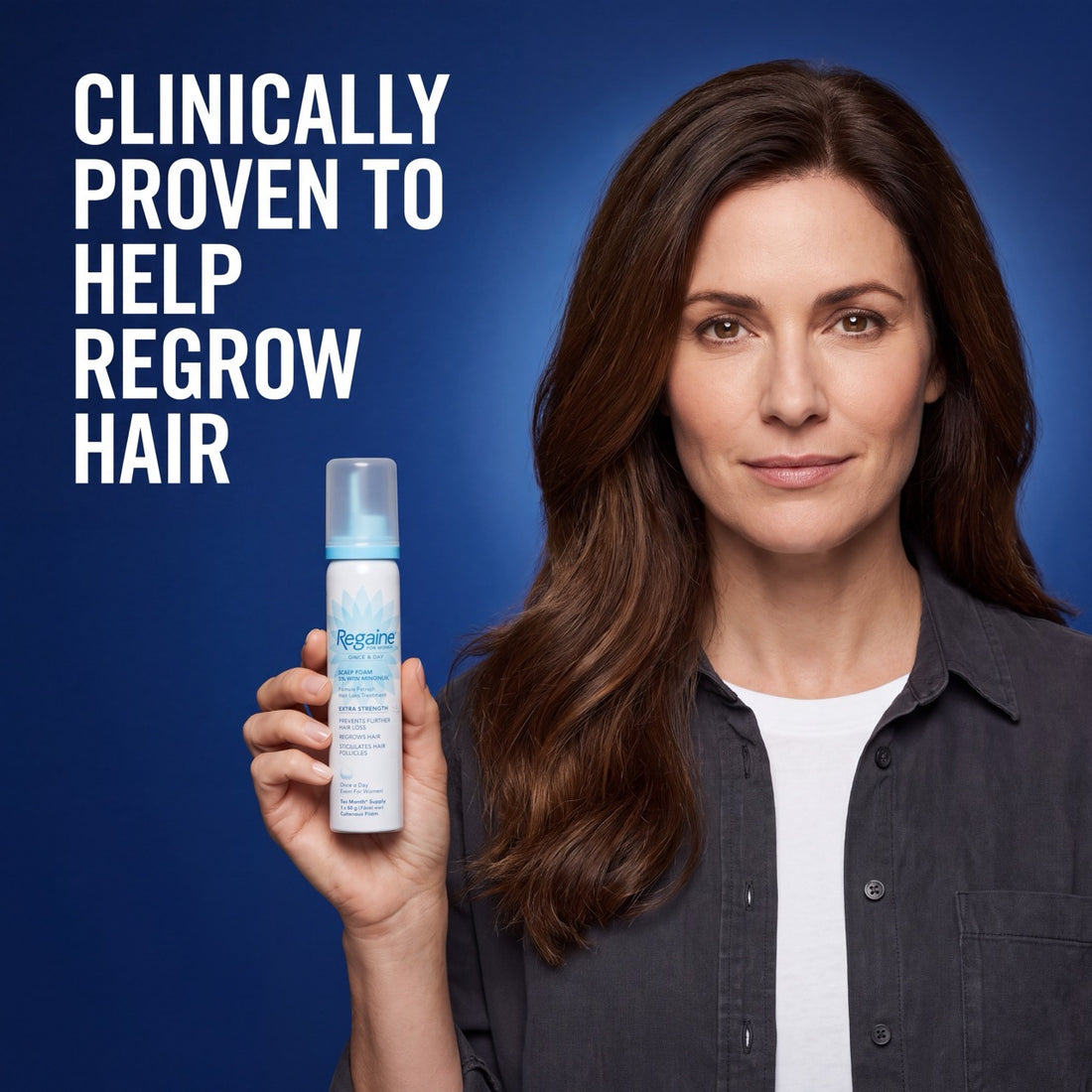Regaine Foam 5% for Women (4-Month Supply)