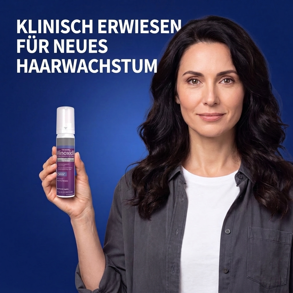 Kirkland Signature Minoxidil Schaum 5% für Frauen – 2 Monatsvorrat
