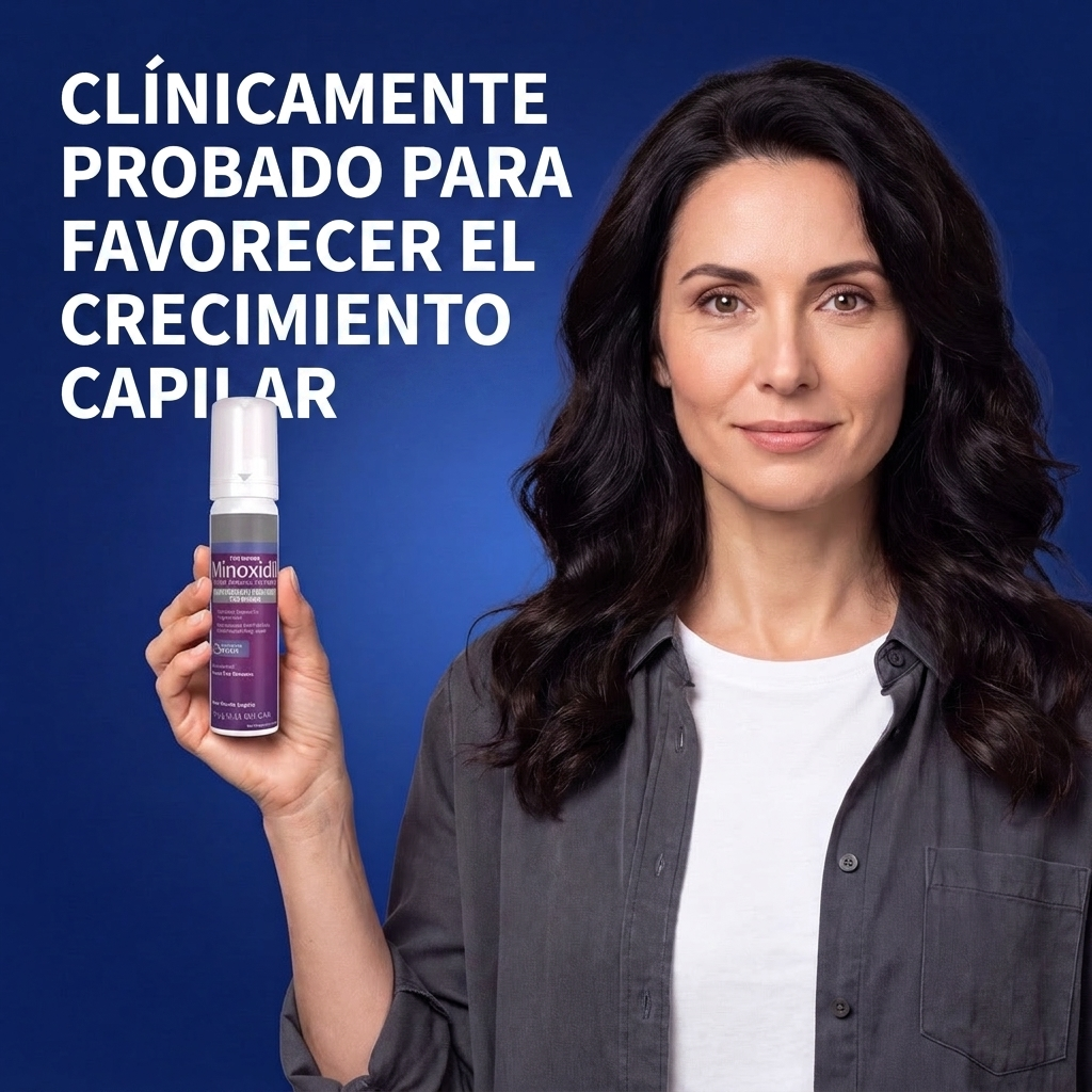 Kirkland Signature Espuma de Minoxidil 5% para Mujeres – Suministro para 2 Meses