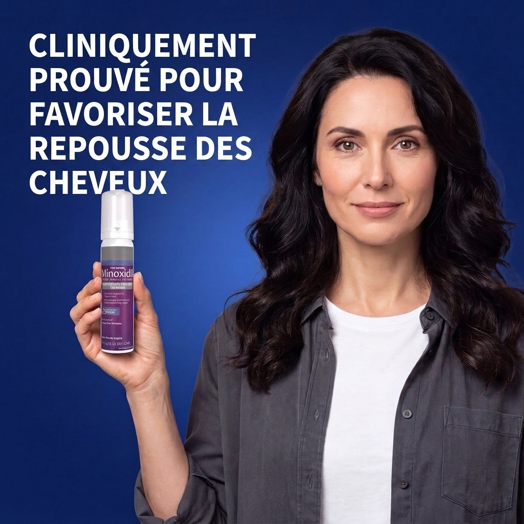 Kirkland Signature Mousse Minoxidil 5% pour Femmes – 2 Mois