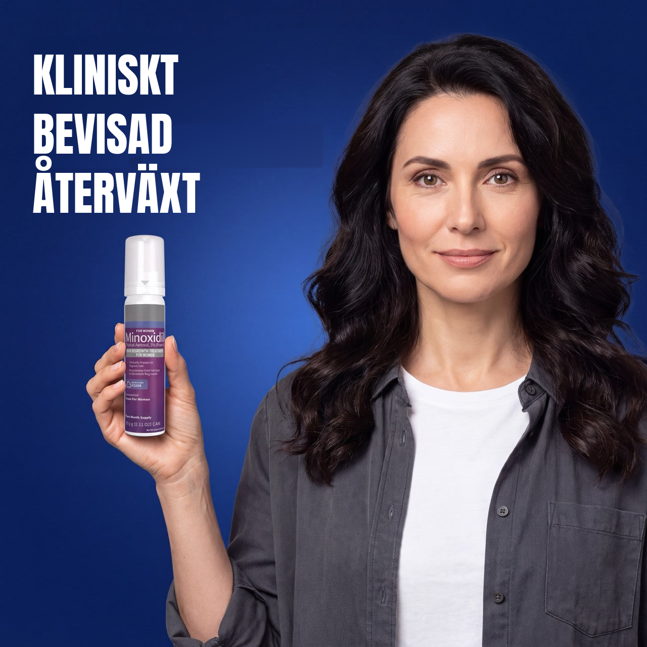 Kirkland Signature Minoxidilskum 5% för kvinnor - 2 månaders förbrukning