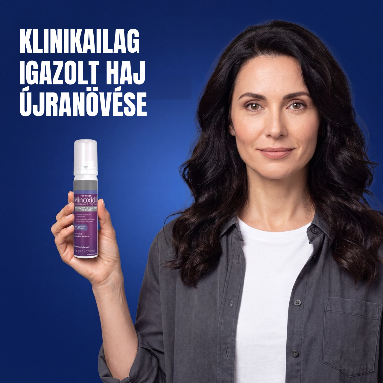 Kirkland Minoxidil Hab 5% nőknek – 12 havi adag