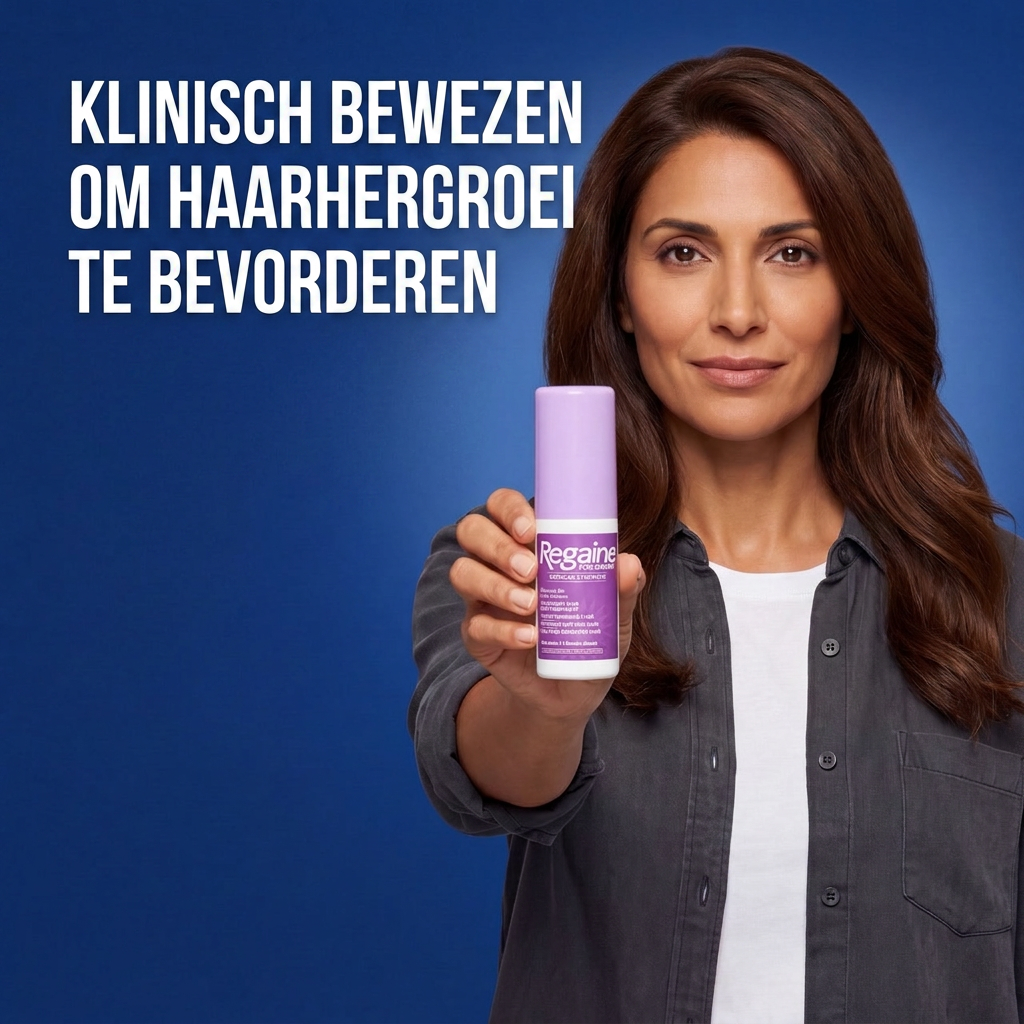 Regaine Minoxidil Lotion 2% voor Vrouwen – 6 Maanden Voorraad