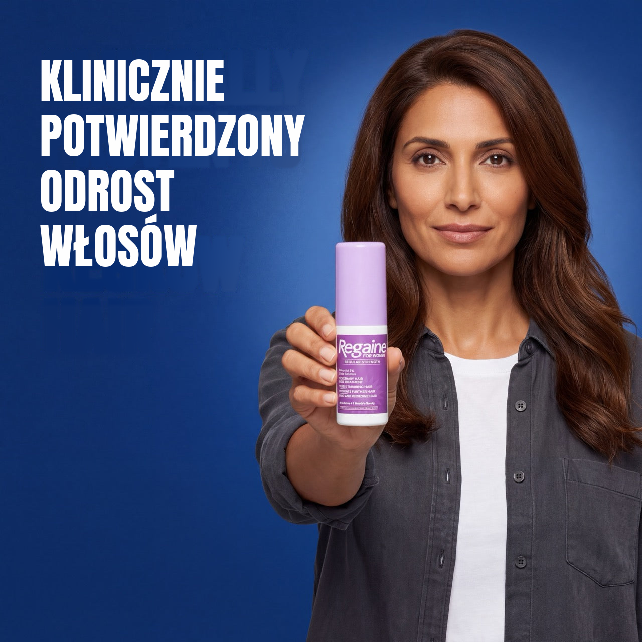 Regaine Płyn z Minoksydylem 2% dla Kobiet - Zapas na 12 Miesięcy