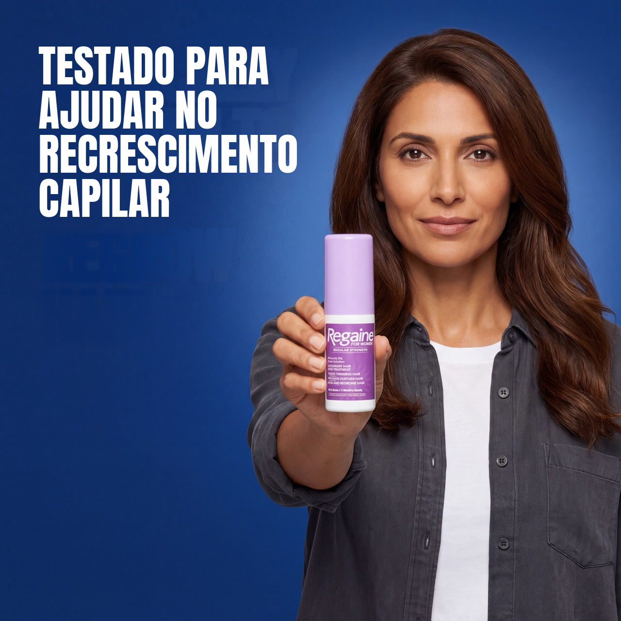 Regaine Loção de Minoxidil 2% para Mulheres - Fornecimento para 12 Meses