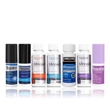 Minoxidil opløsning-kollektion