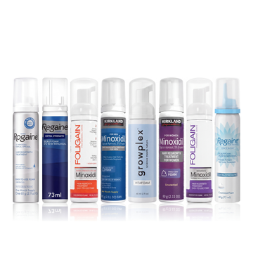 Minoxidil skum-kollektion