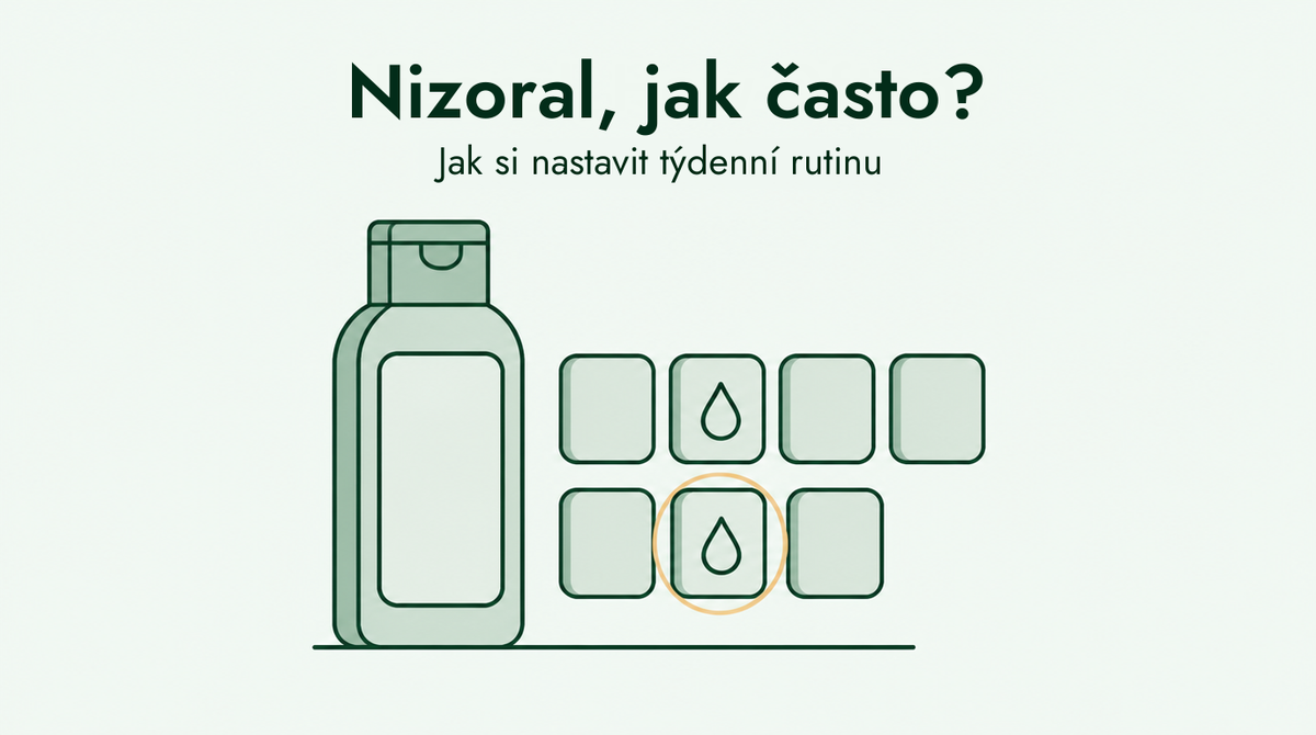 Jak často používat šampon Nizoral