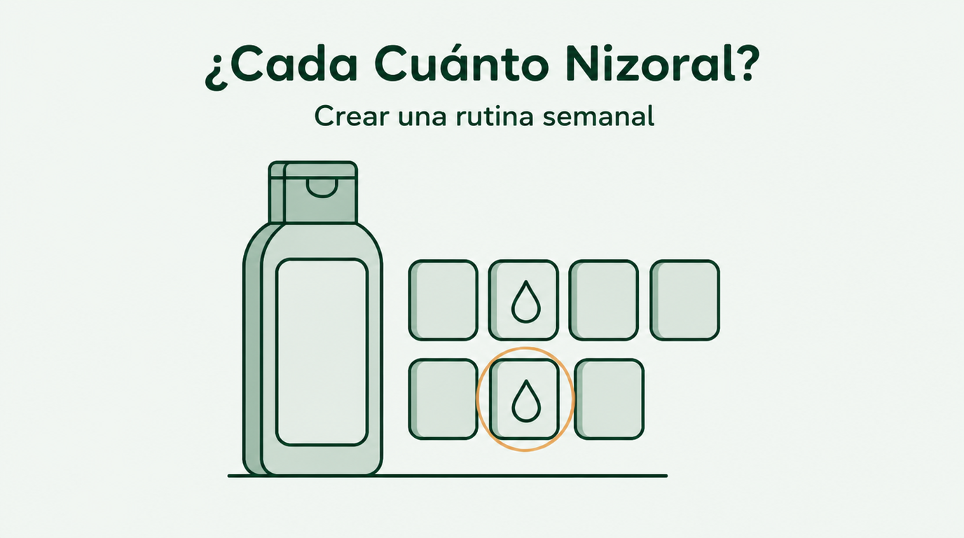 Con qué frecuencia usar el champú Nizoral