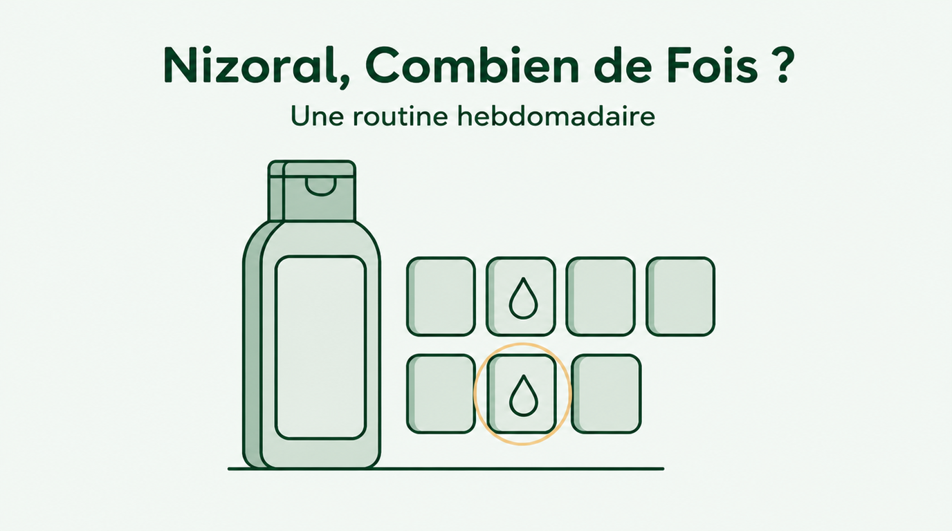 À quelle fréquence utiliser le shampooing Nizoral
