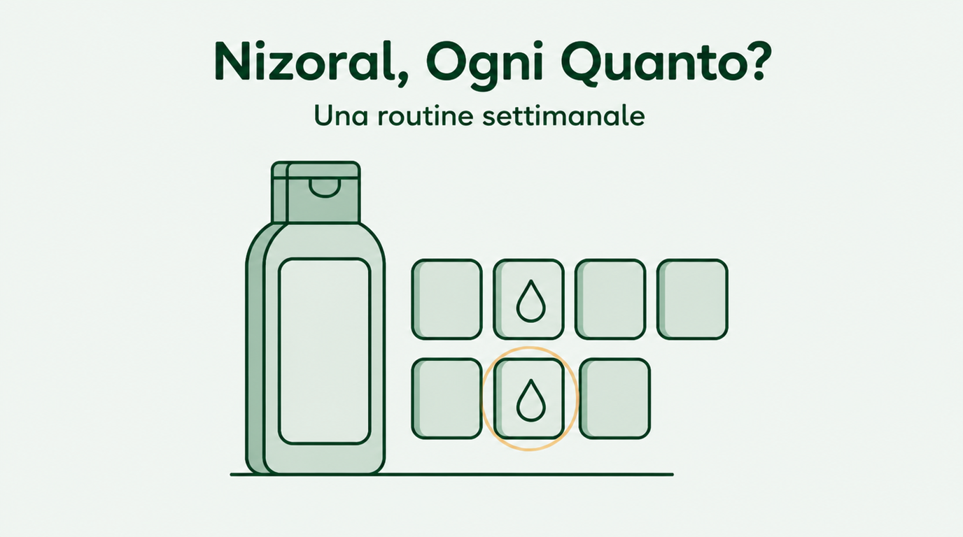 Ogni quanto usare lo shampoo Nizoral