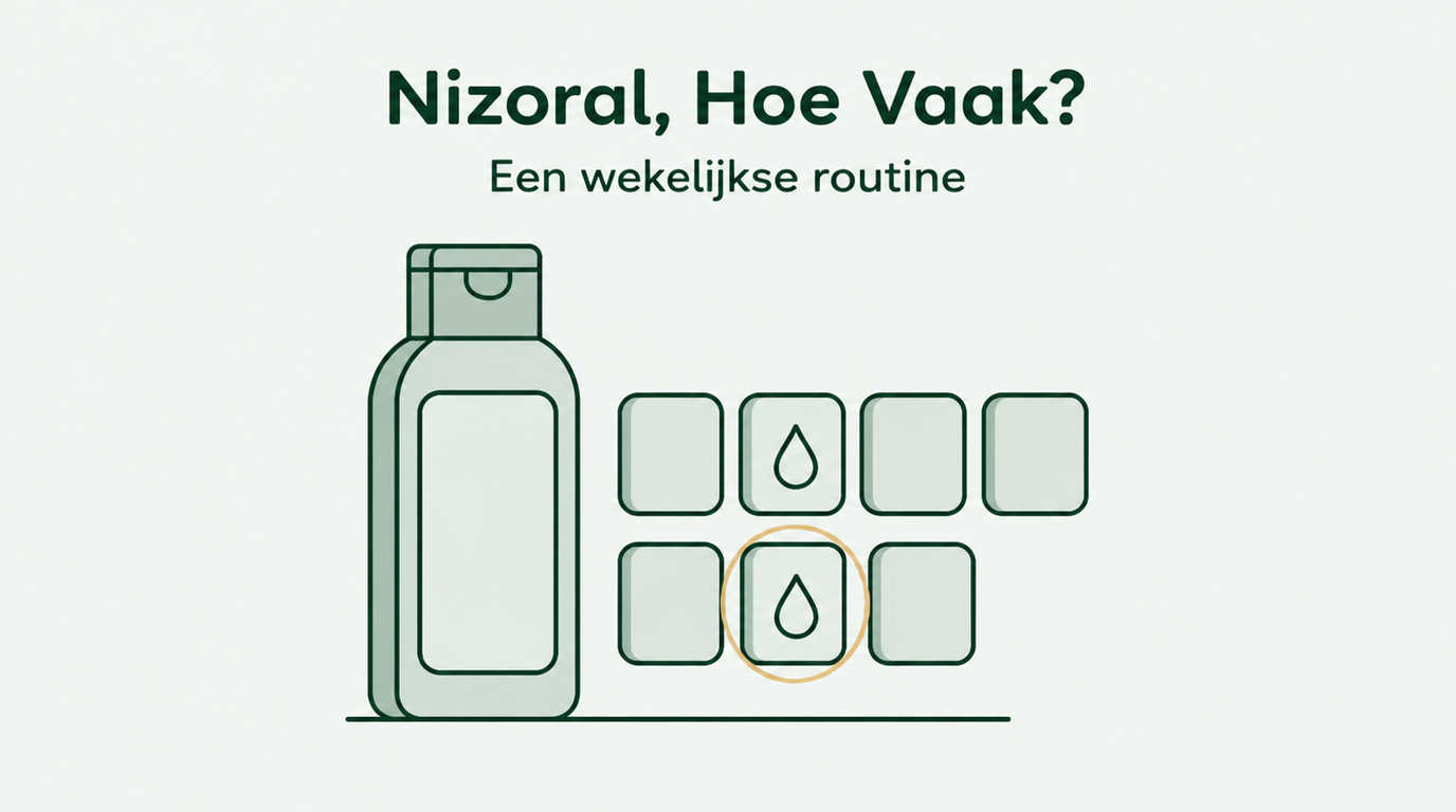 Hoe vaak je Nizoral shampoo gebruikt