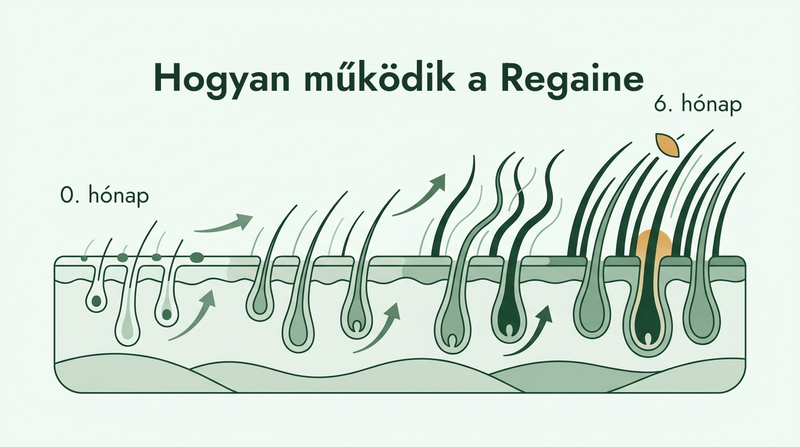 Hogyan hat a Regaine hat hónap alatt