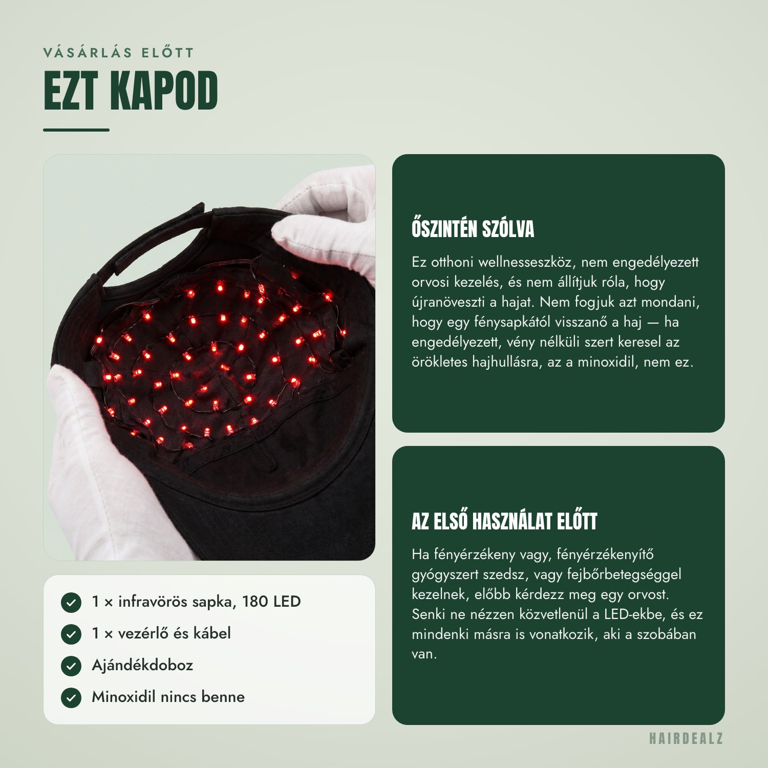 Mielőtt megrendeled — Mit kapsz