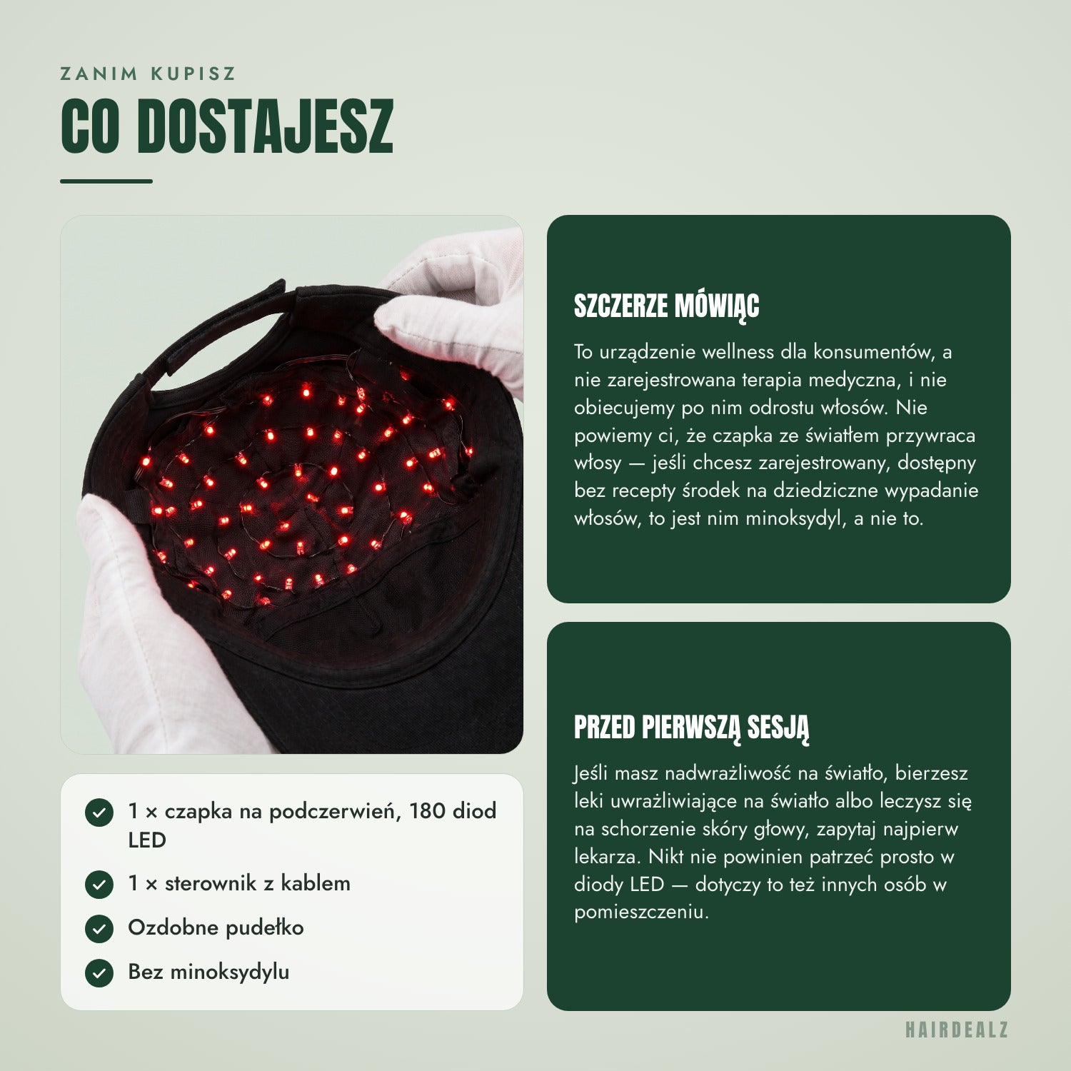 Zanim kupisz — co dostajesz