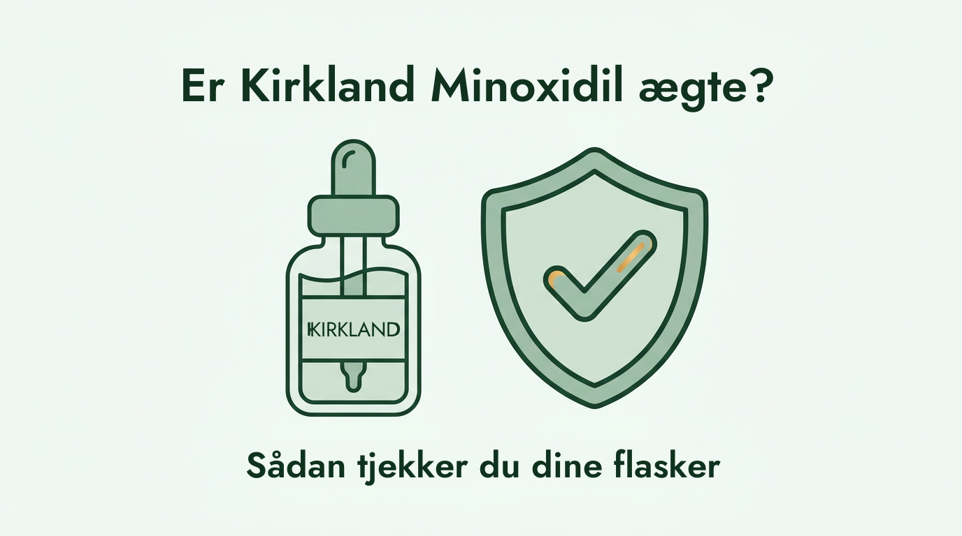 Er din Kirkland-minoxidil ægte? Sådan tjekker du flaskerne