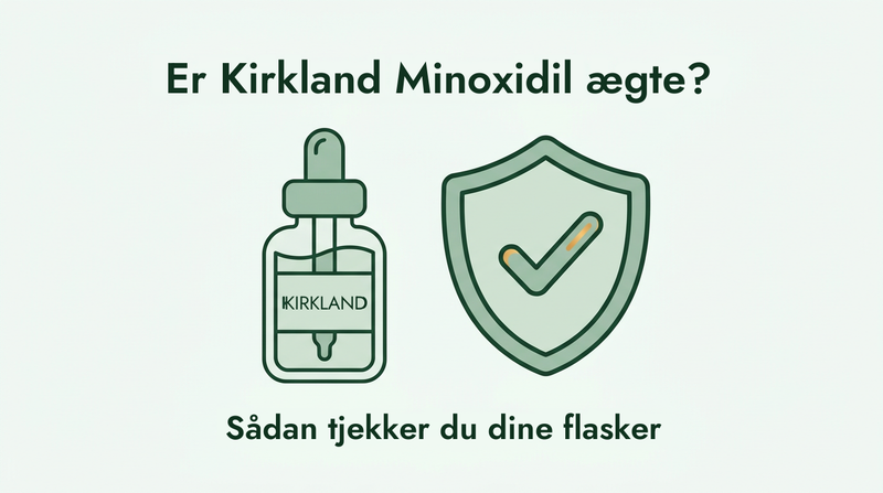 Er din Kirkland-minoxidil ægte? Sådan tjekker du flaskerne