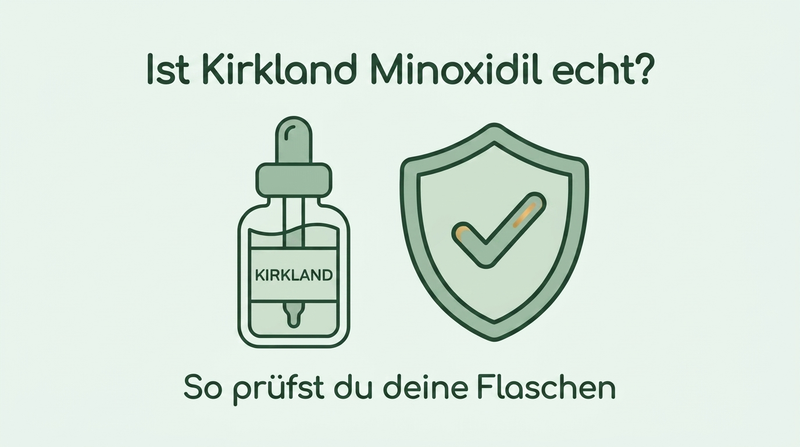 Ist Kirkland Minoxidil seriös? So prüfen Sie Ihre Flaschen