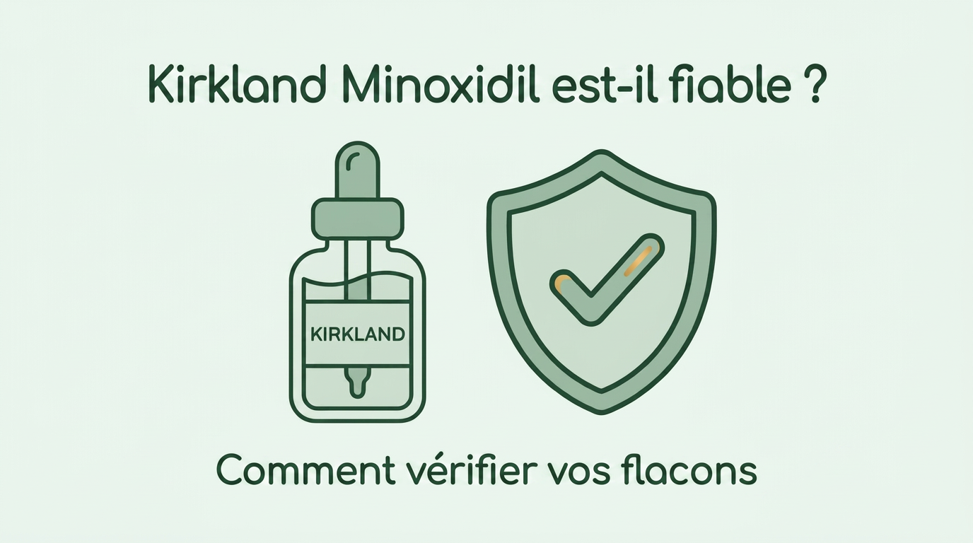 Kirkland minoxidil est-il fiable ? Comment vérifier vos flacons