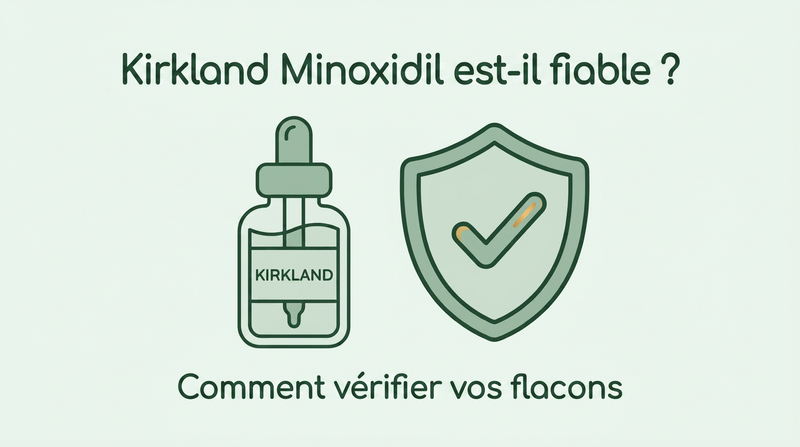 Kirkland minoxidil est-il fiable ? Comment vérifier vos flacons