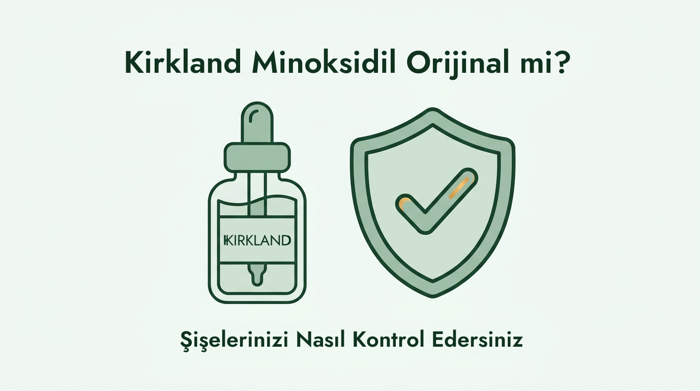 Kirkland minoksidil orijinal mi? Şişelerinizi nasıl kontrol edersiniz