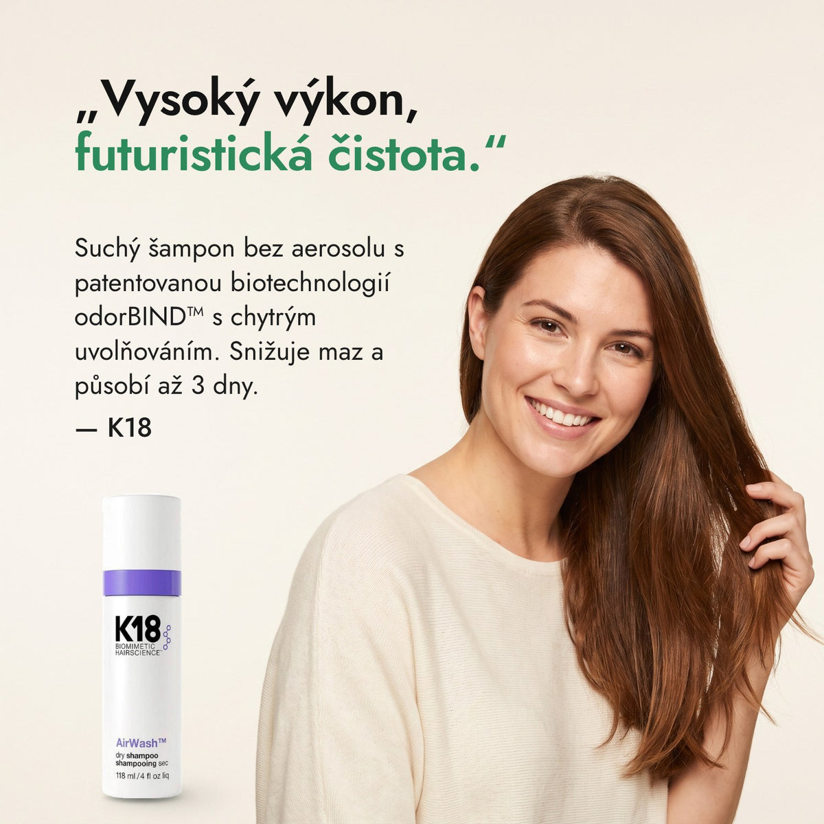 Vysoký výkon, futuristická čistota. — K18