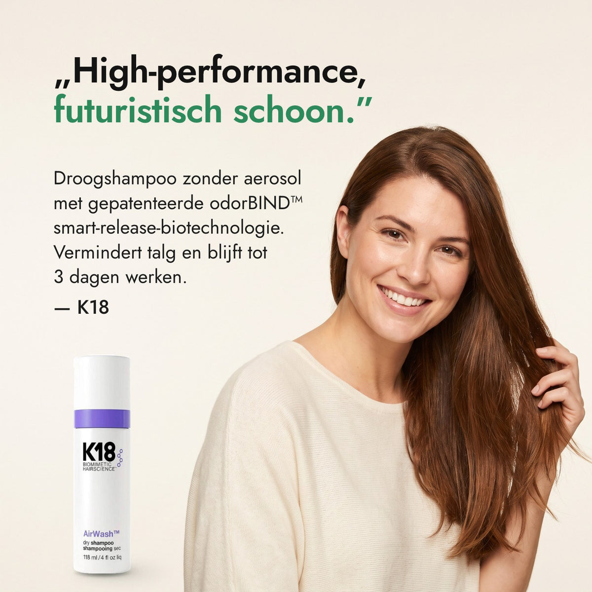 High-performance, futuristisch schoon. — K18