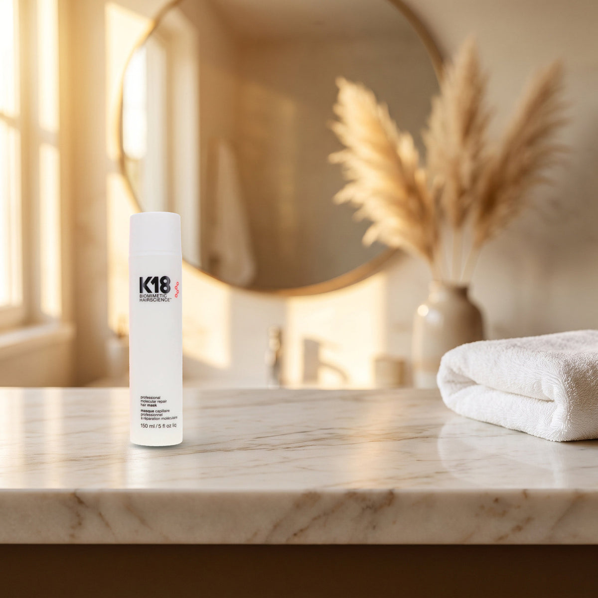 K18 Leave-In Molecular Repair Hair Mask au quotidien