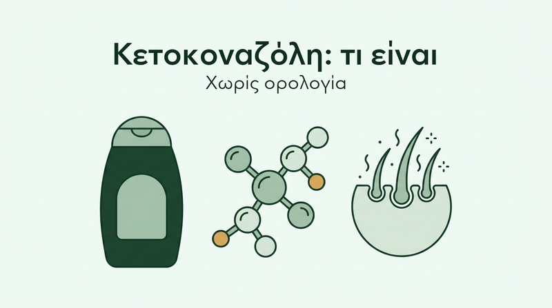 Το κετοκοναζόλη χωρίς περιττά τεχνικά όρους