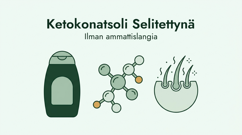 Ketokonatsoli selitettynä ilman ammattisanastoa