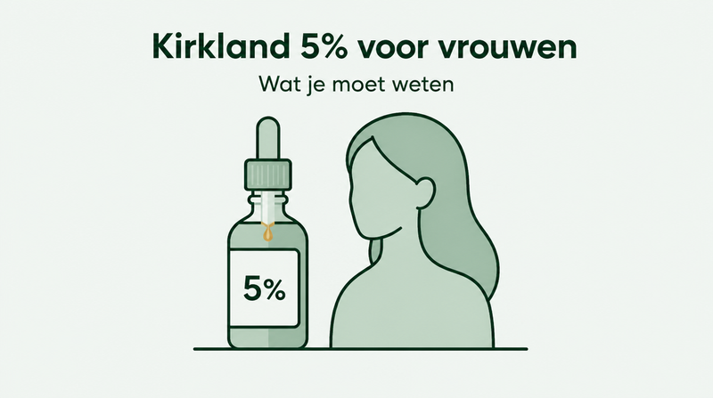 Kunnen vrouwen Kirkland minoxidil 5% gebruiken