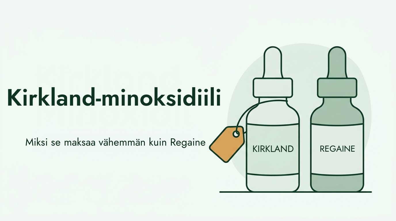 Miksi Kirkland-minoksidiili on Regainea edullisempi