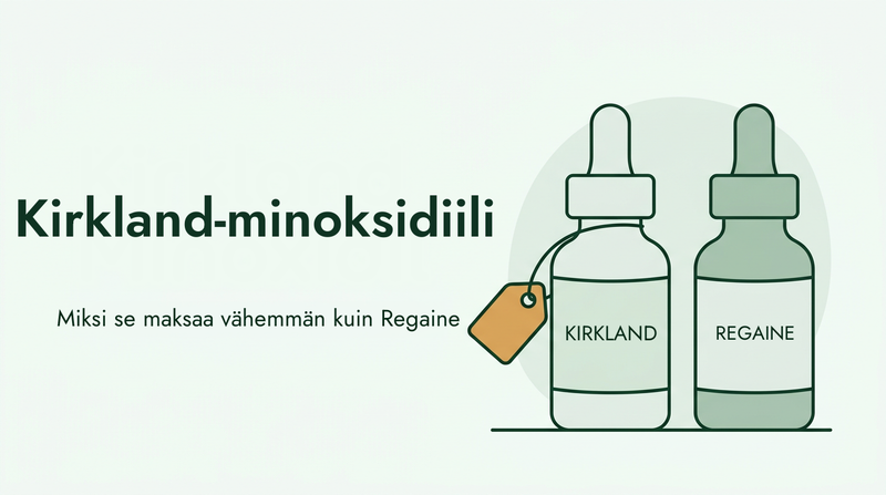 Miksi Kirkland-minoksidiili on Regainea edullisempi