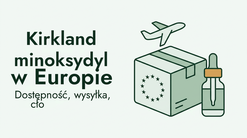 Kupowanie minoksydylu Kirkland w Europie: wysyłka i cło