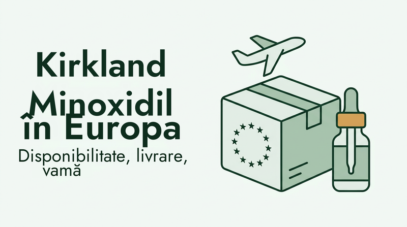 Cumpărarea minoxidilului Kirkland în Europa: livrare și vamă
