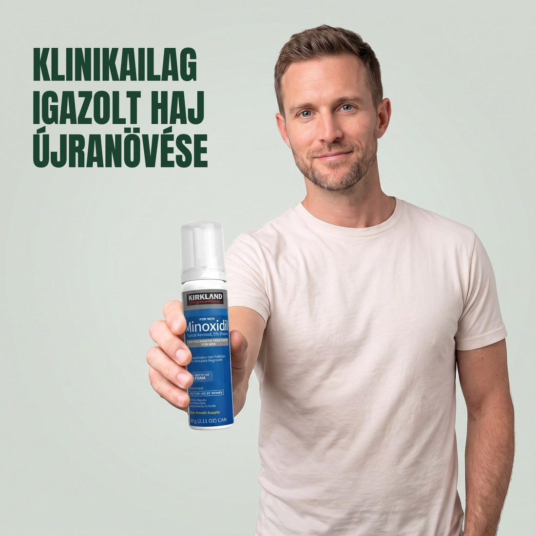 Kirkland Signature Minoxidil hab 5% férfiaknak - 12 doboz (12 havi adag)