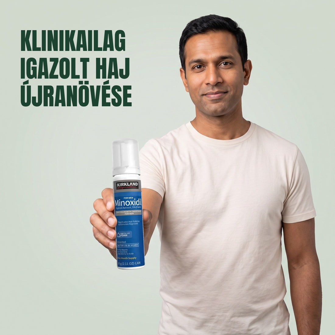Kirkland Signature Minoxidil hab 5% férfiaknak - 3 doboz (3 havi adag)